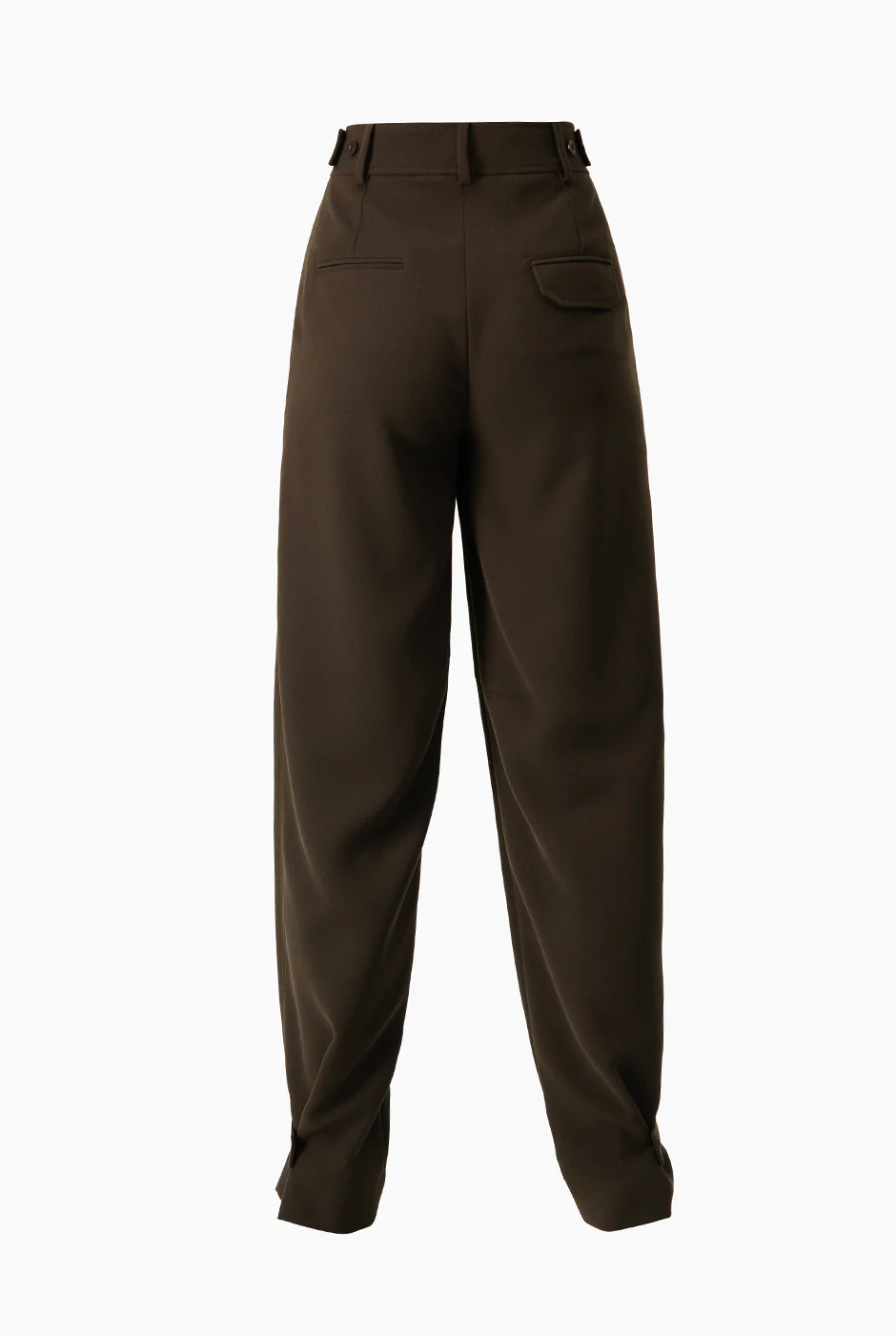 Pantalon liso con charreteras - Image 8