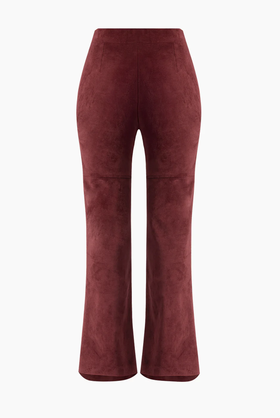 Pantalon liso en tono vino - Image 5