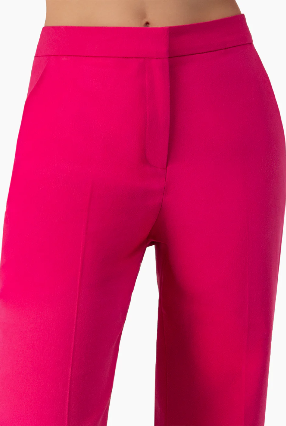 Pantalon liso semi campana fucsia - Image 7