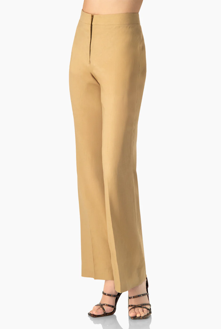Pantalon liso sin bolsas recto - Image 4