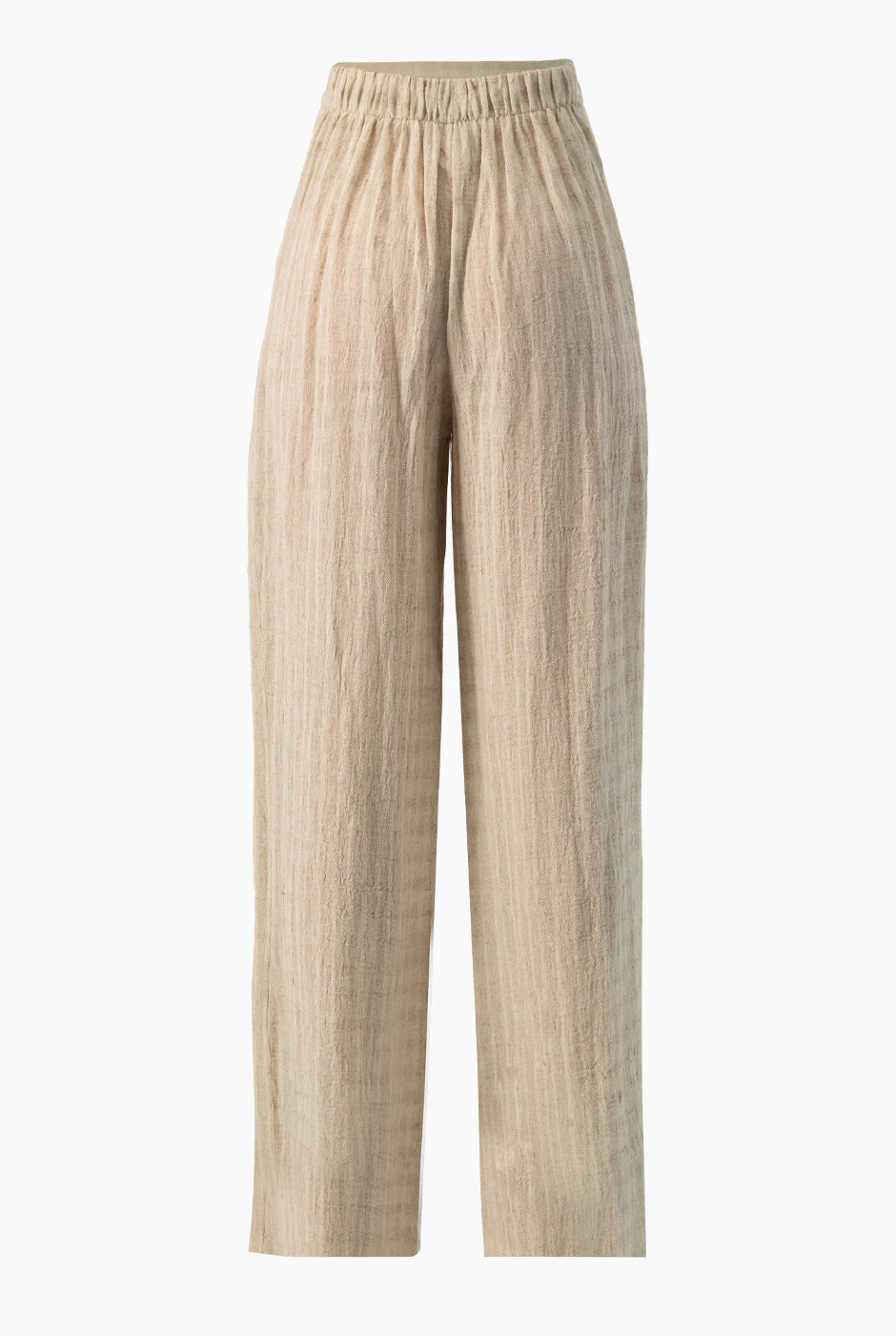 Pantalon pierna amplia color marfil - Image 7