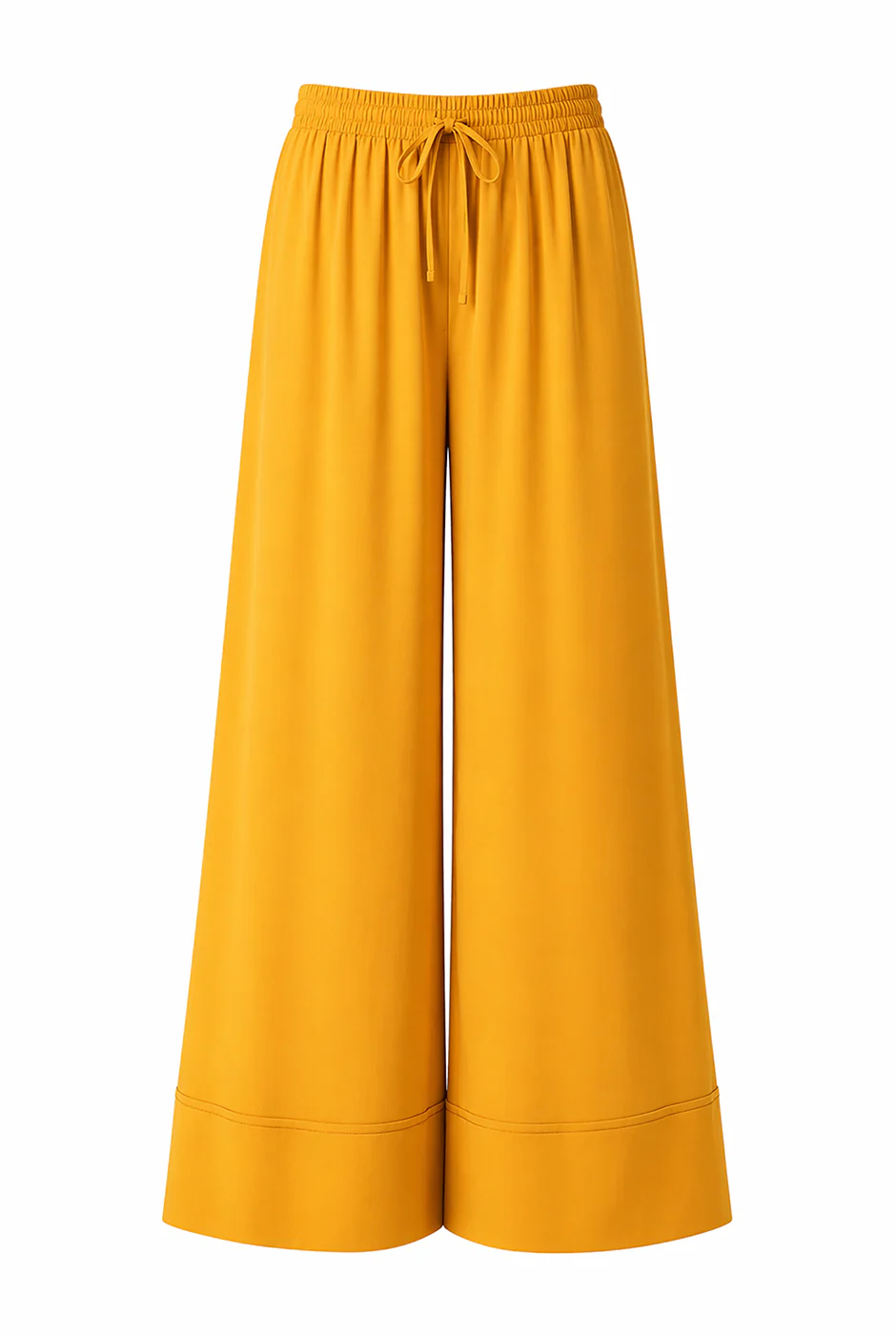 Pantalon pierna amplia naranja - Image 5
