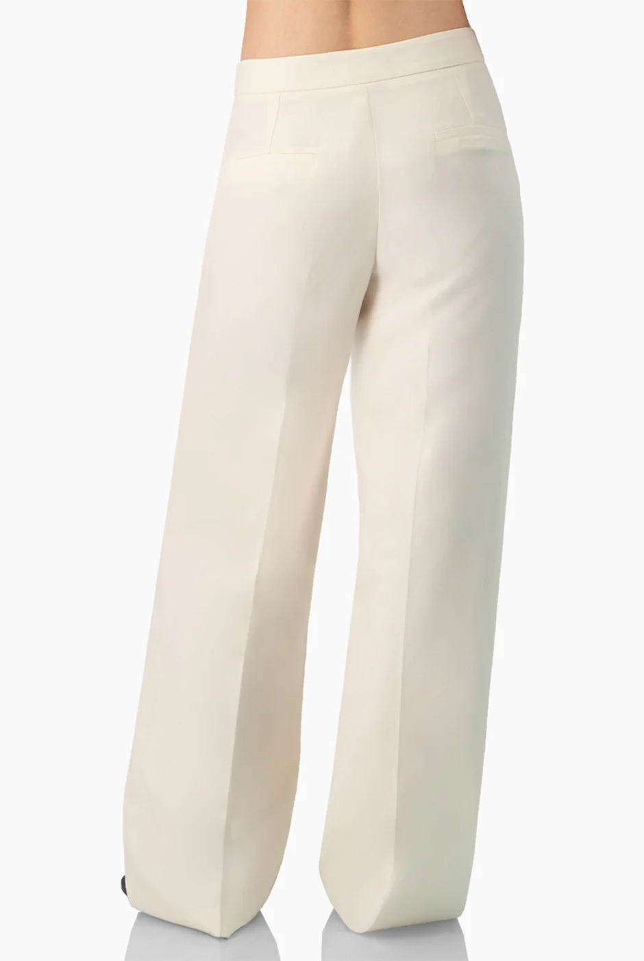 Pantalon recto color marfil - Image 4