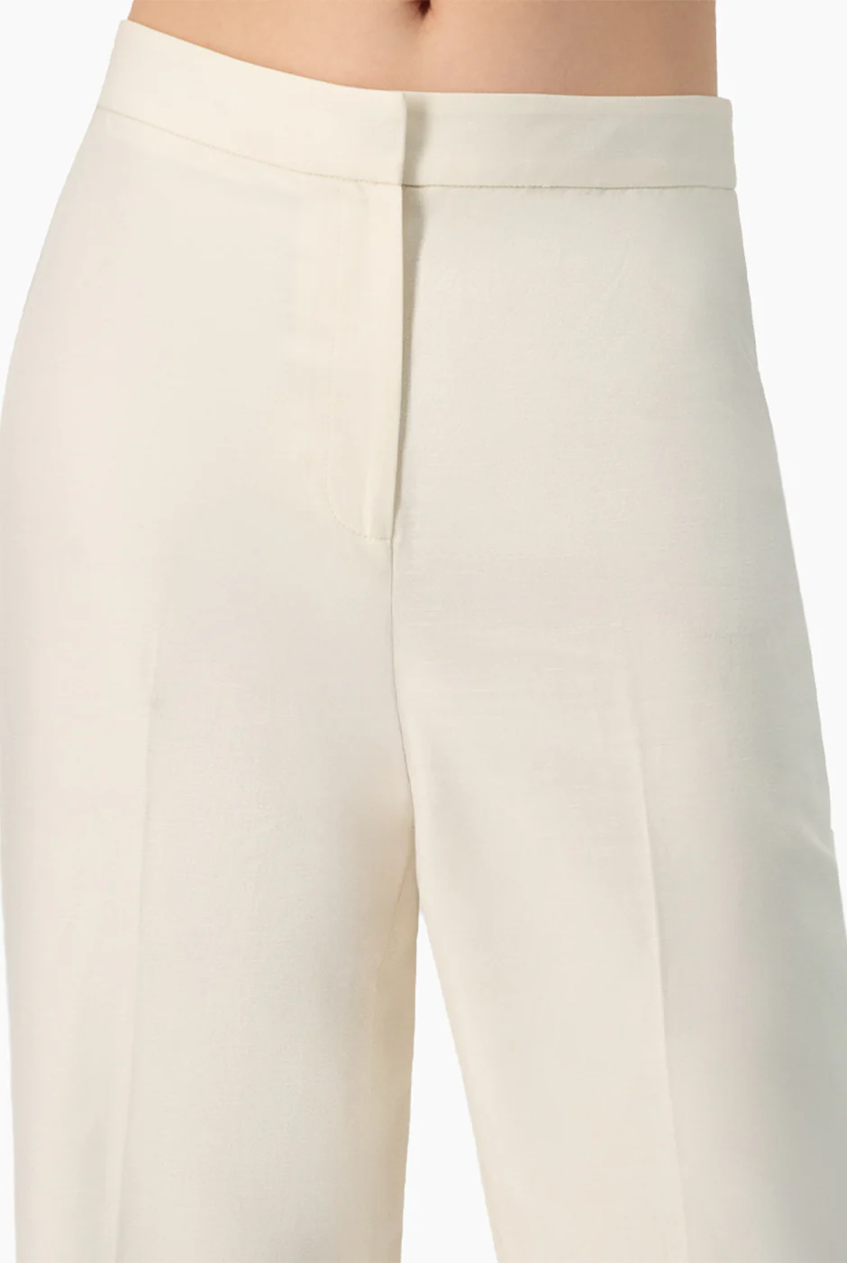 Pantalon recto color marfil - Image 7