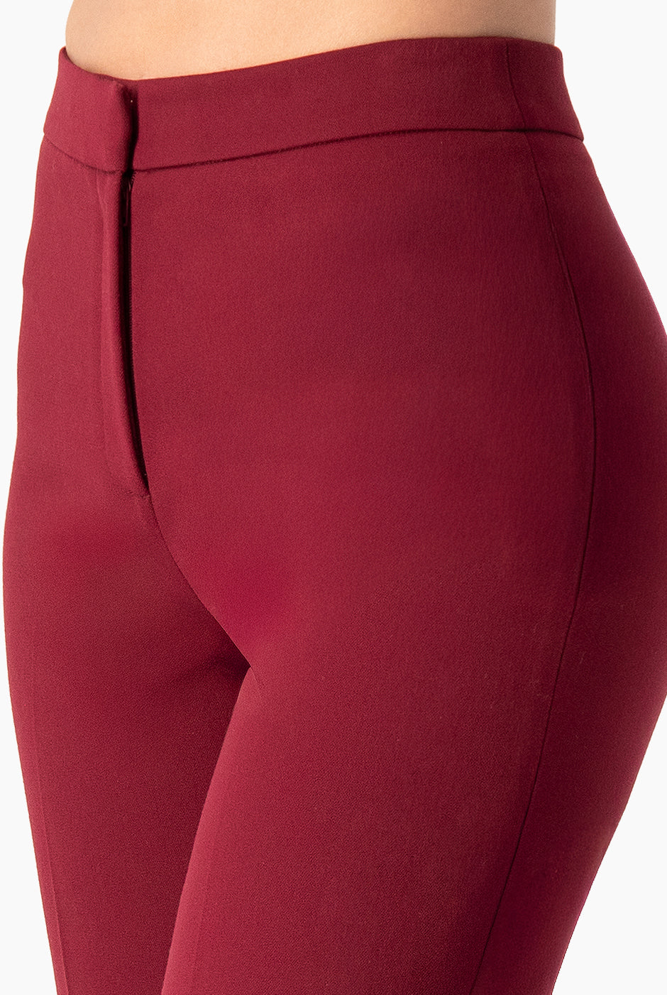 Pantalon recto color vino - Image 7