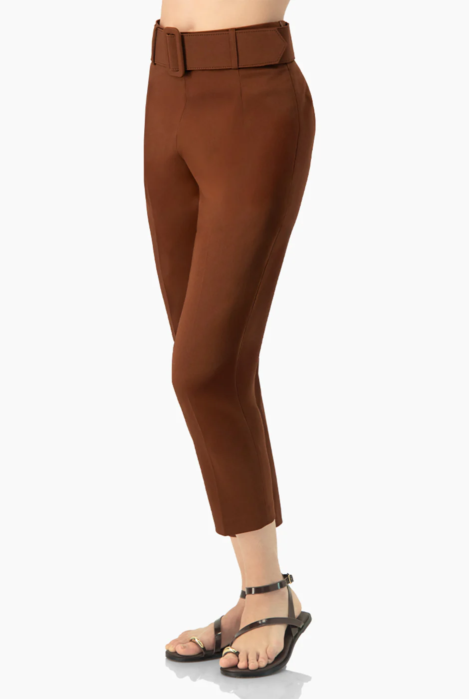 Pantalon recto con cinturon - Image 4