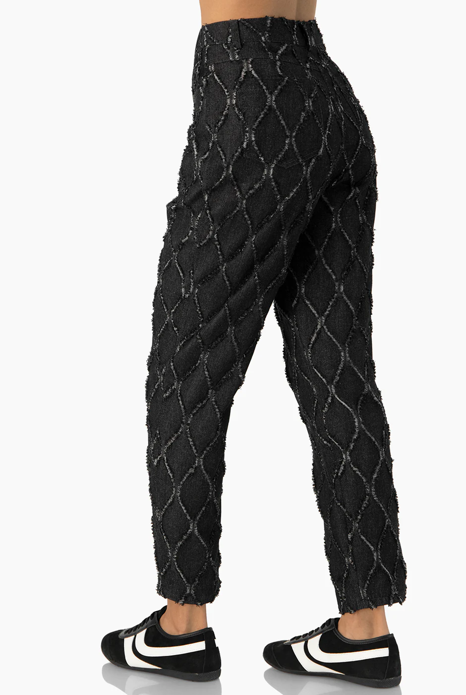 Pantalon recto con destruccion - Image 2