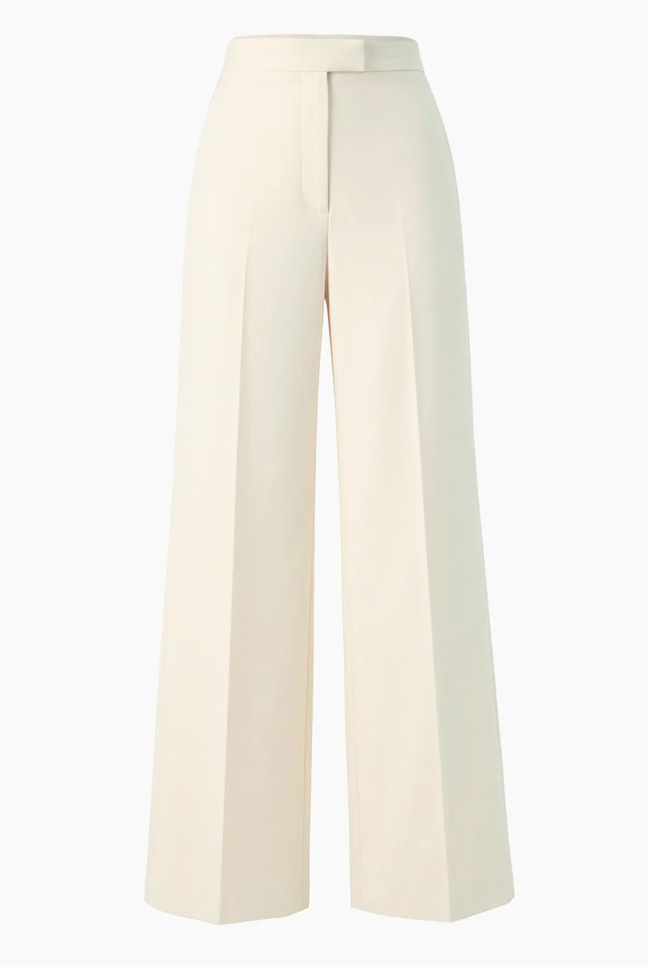 Pantalon recto en tono marfil - Image 5