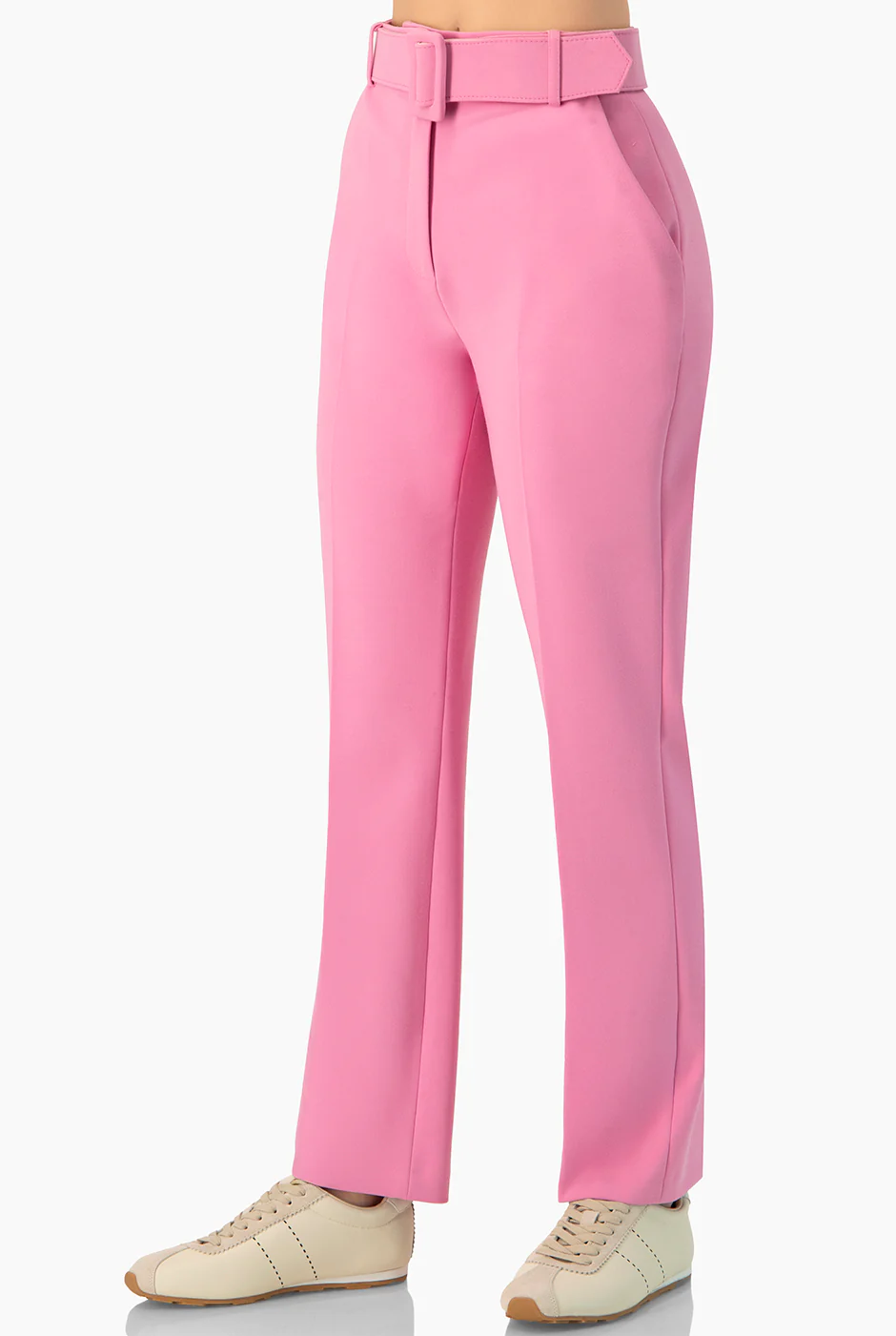 Pantalon sastreado con cinturon - Image 4