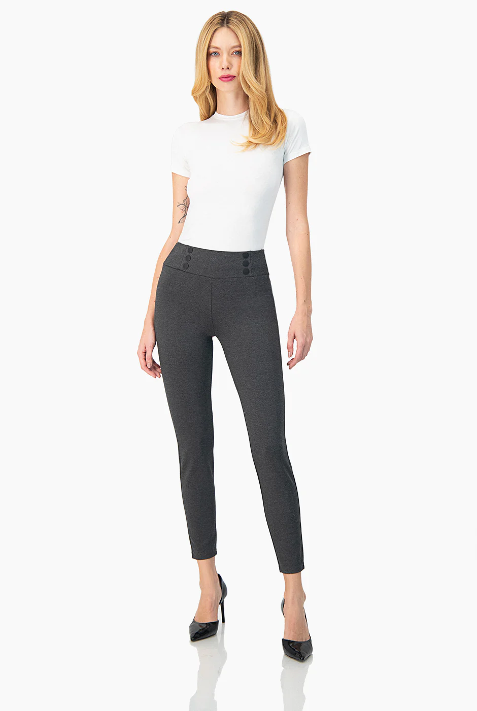 Pantalón Stretch Botones - Image 3