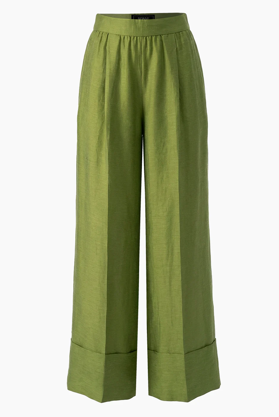 Pantalon verde de pierna maxi - Image 5