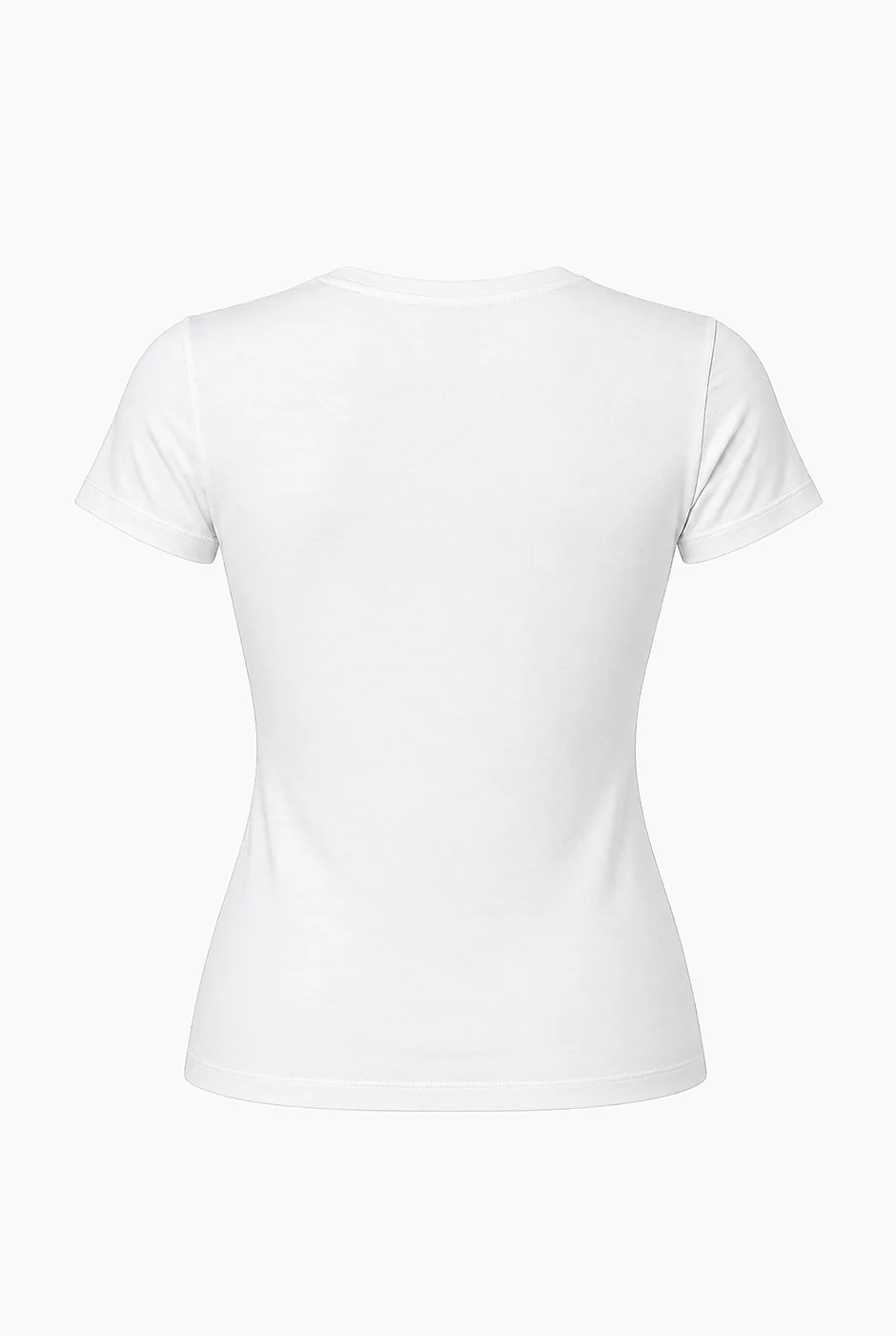 Playera basica casual de manga corta - Image 4