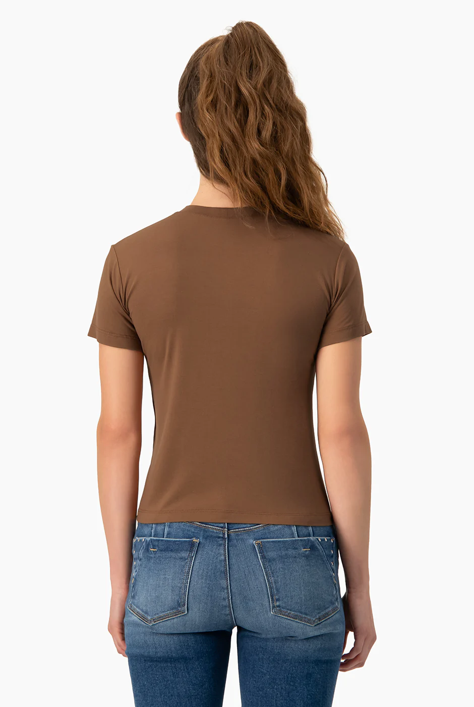 Playera basica lisa manga corta - Image 2