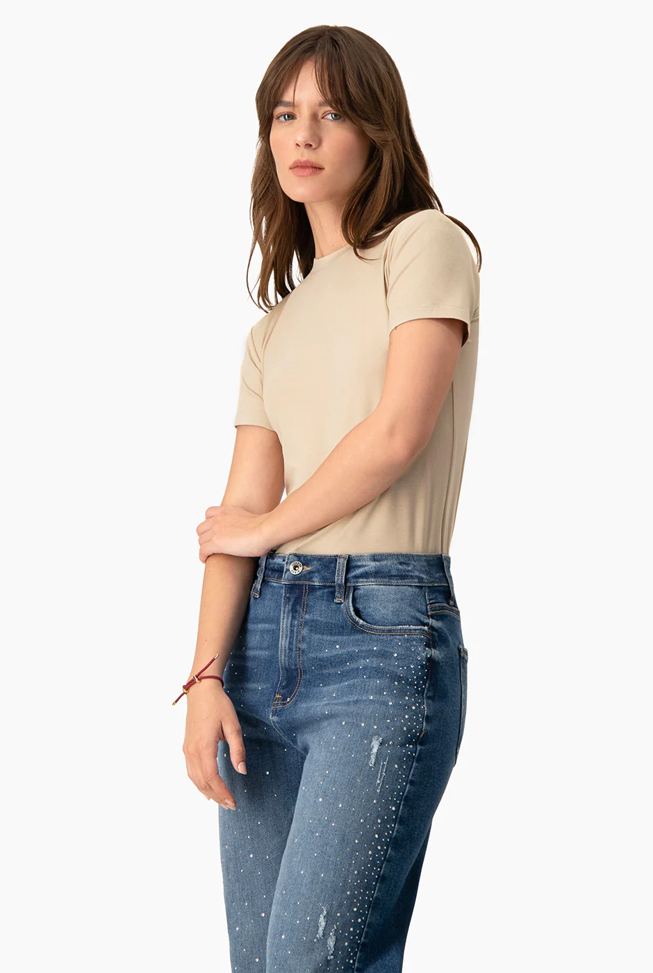 Playera basica manga corta - Image 4