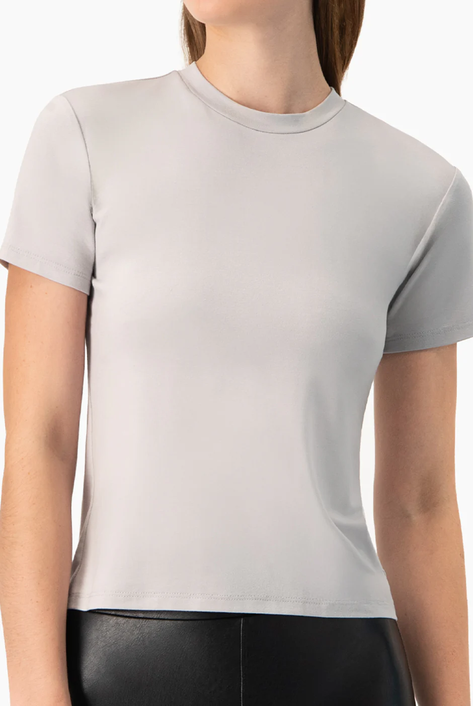 Playera basica recta manga corta - Image 6