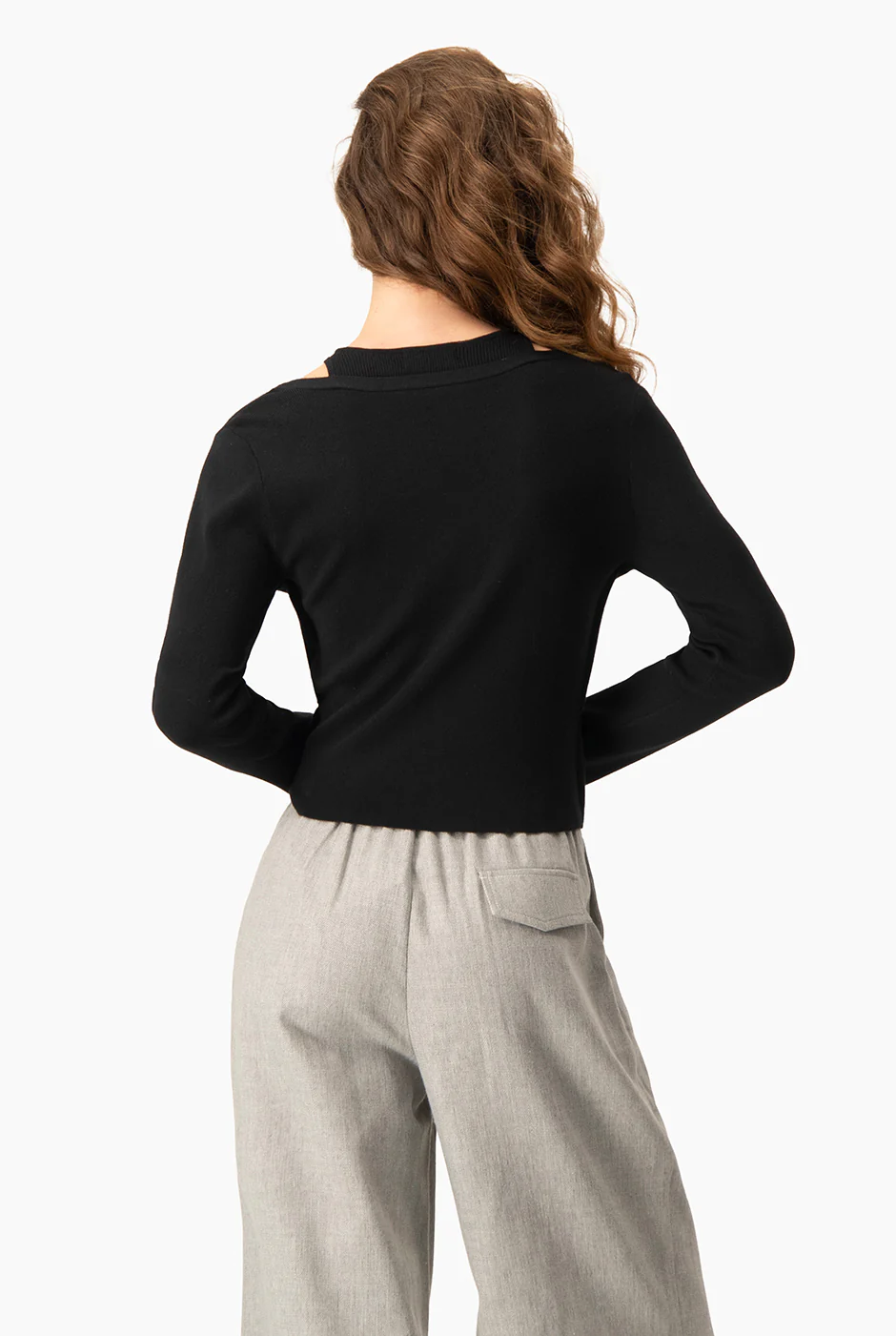 Pullover Drap Knotted - Image 2