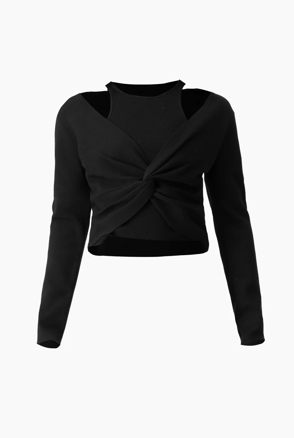 Pullover Drap Knotted - Image 5