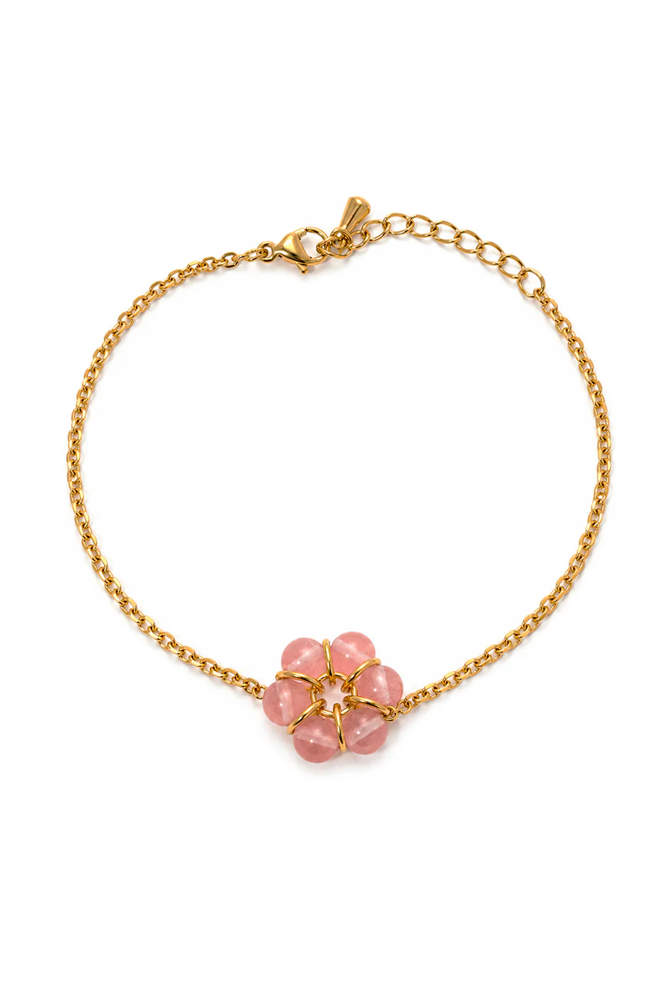 Pulsera Beaded Flower