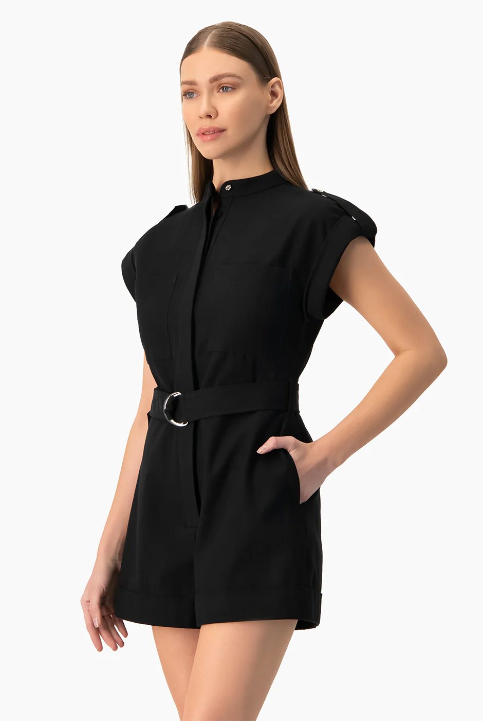 Romper negro sin mangas - Image 4