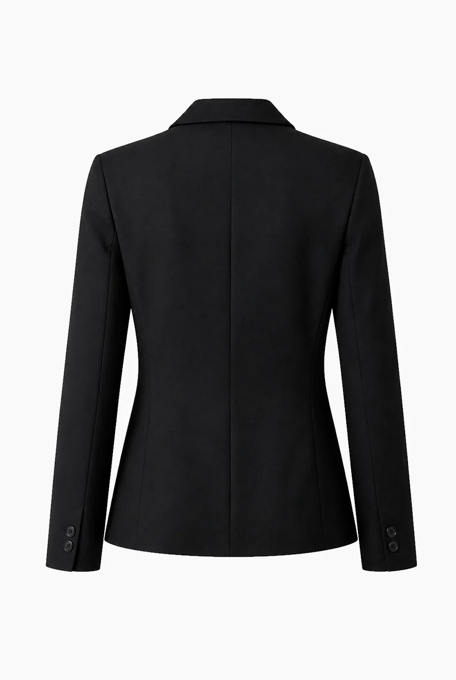 Saco Básico Recto Negro - Image 7