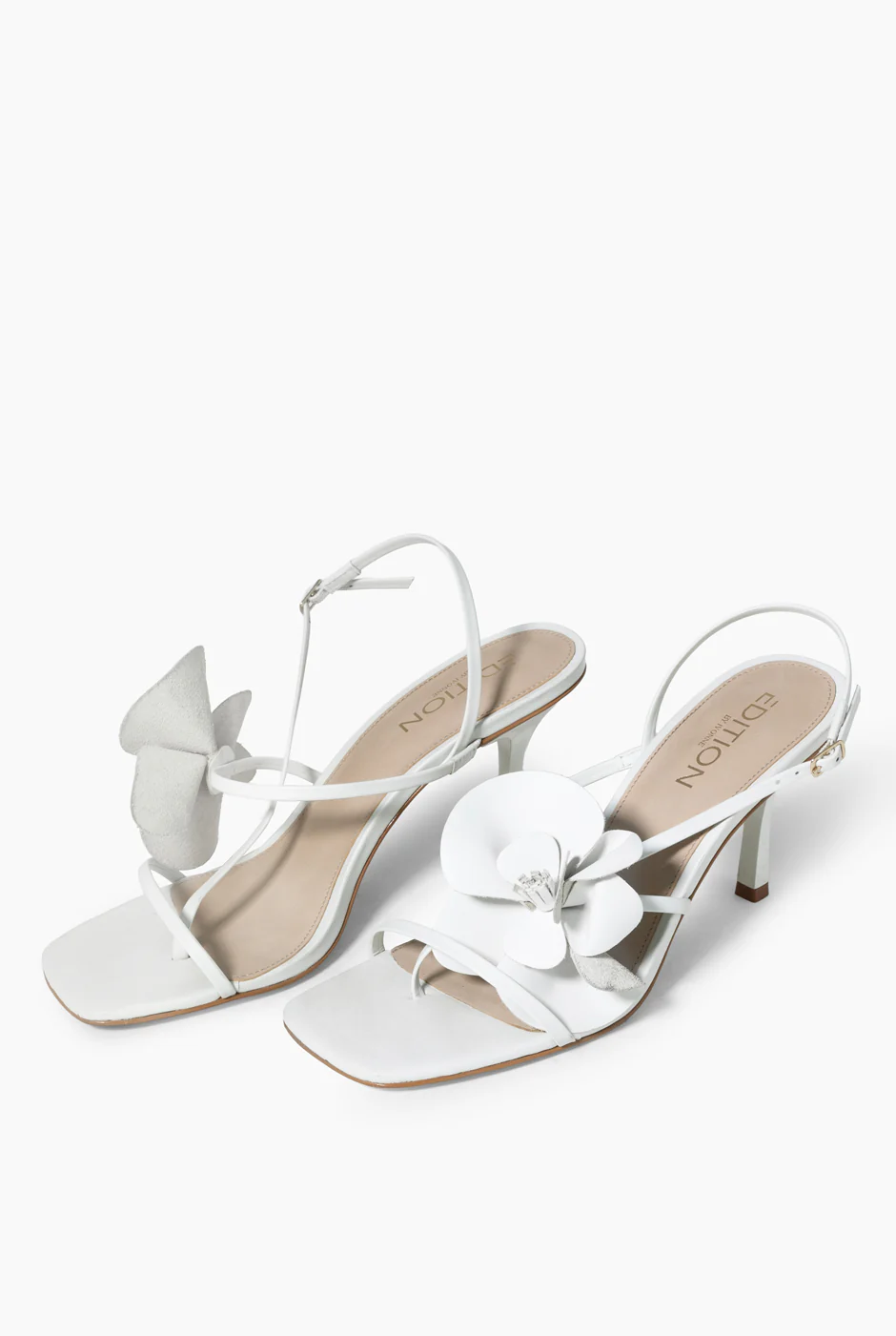 Sandalia Leather Flower - Image 2