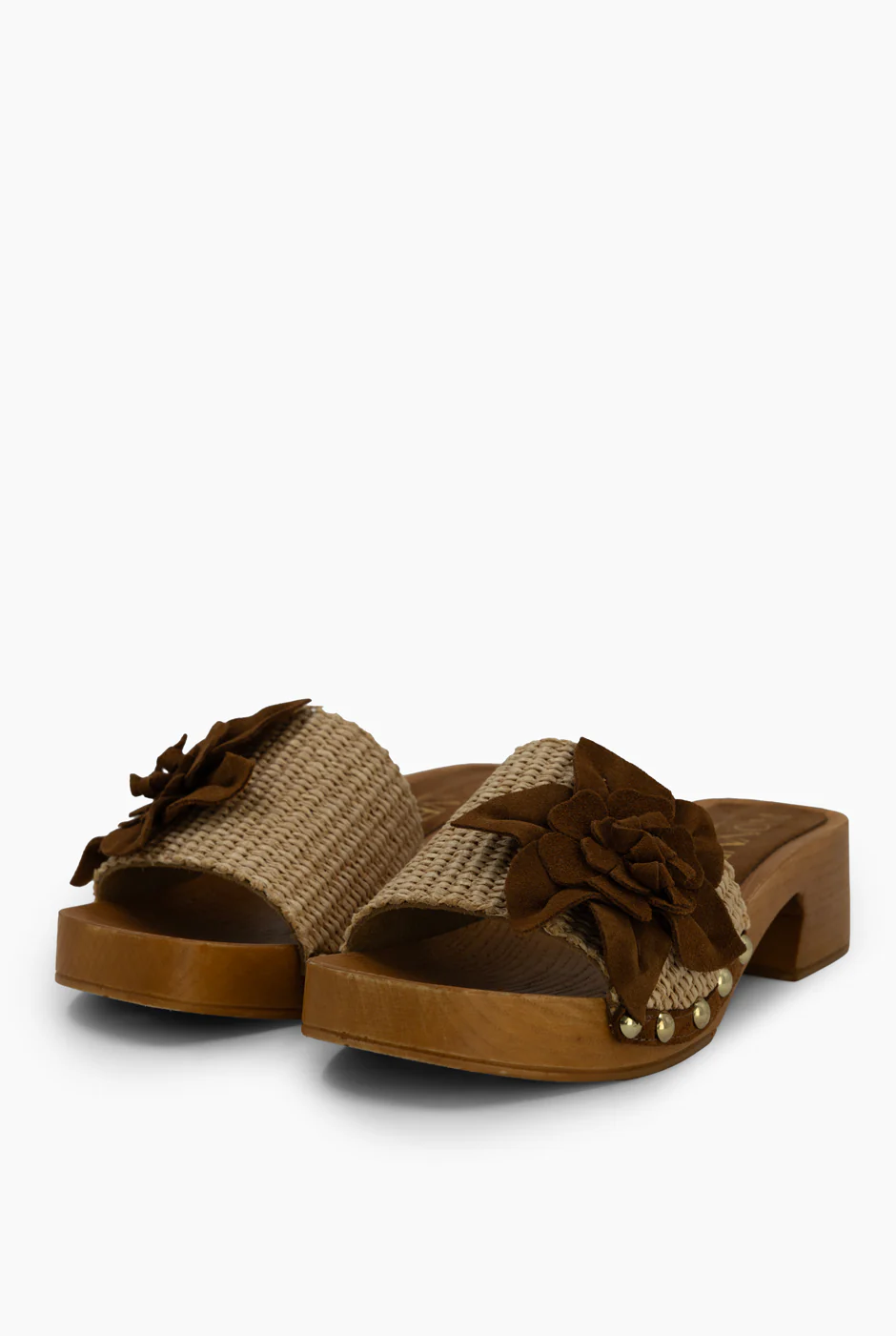 Sandalia Suede Flower - Image 2