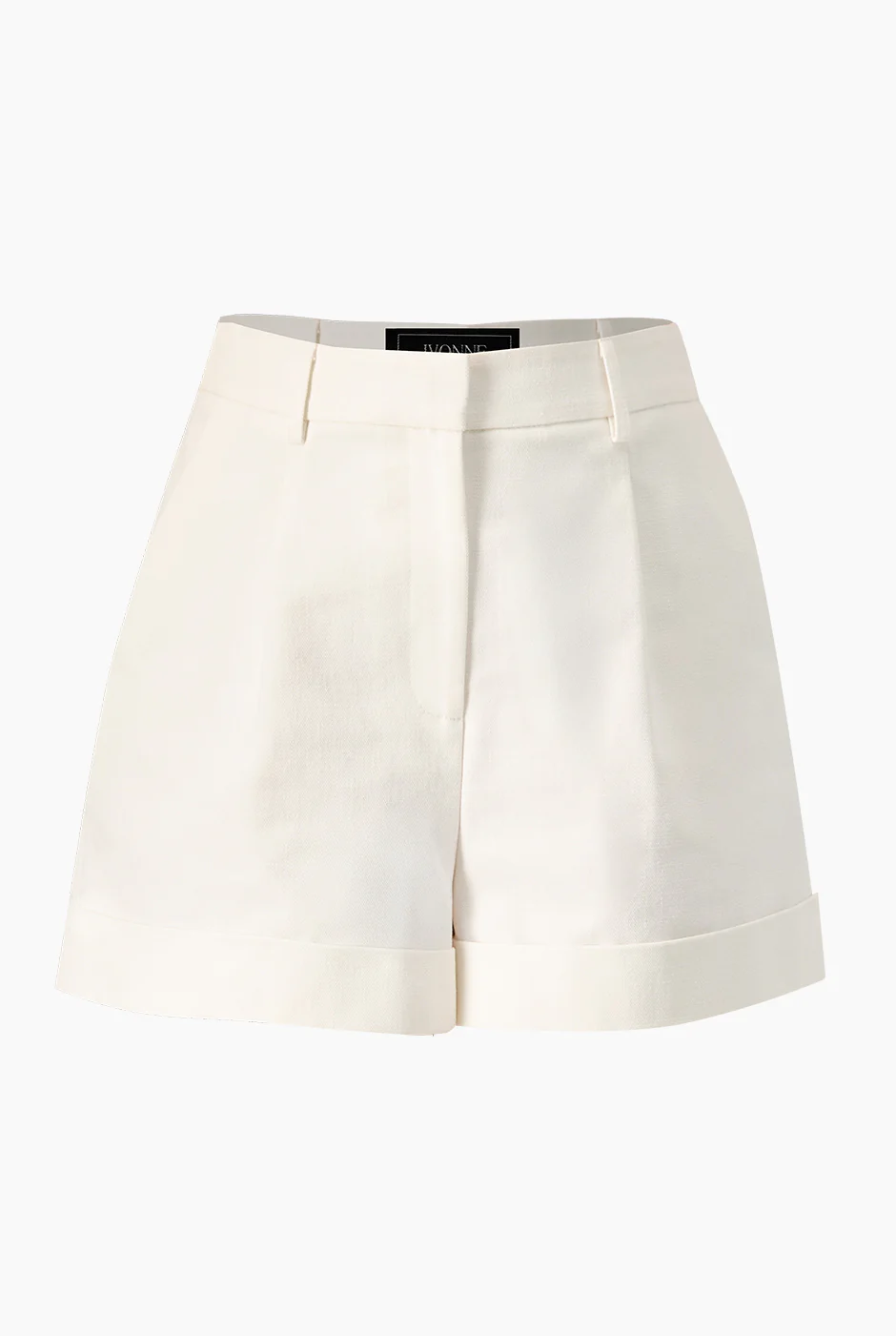 Short sastreado en tono marfil - Image 5