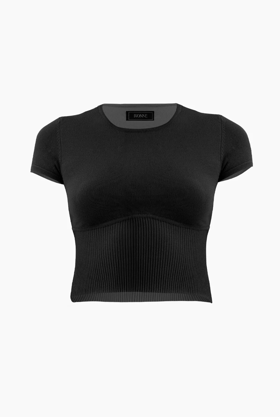 Slim Top Tejido Combinado - Image 5