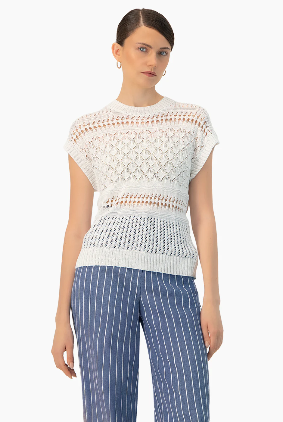 Suéter Crochet Knitted