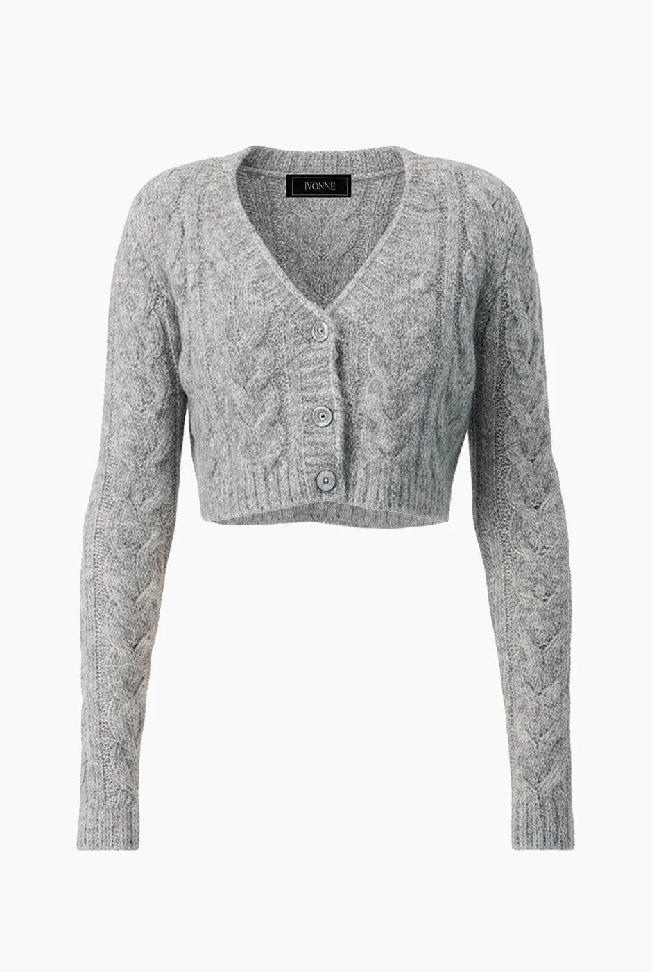 Suéter Crop Cable Knit - Image 5