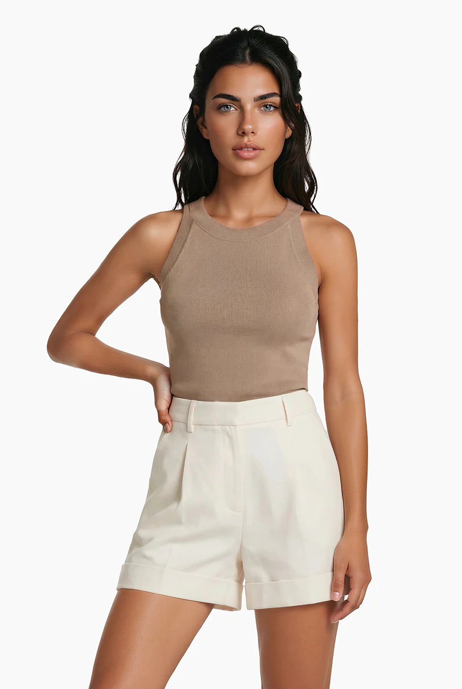 Top Halter Rib