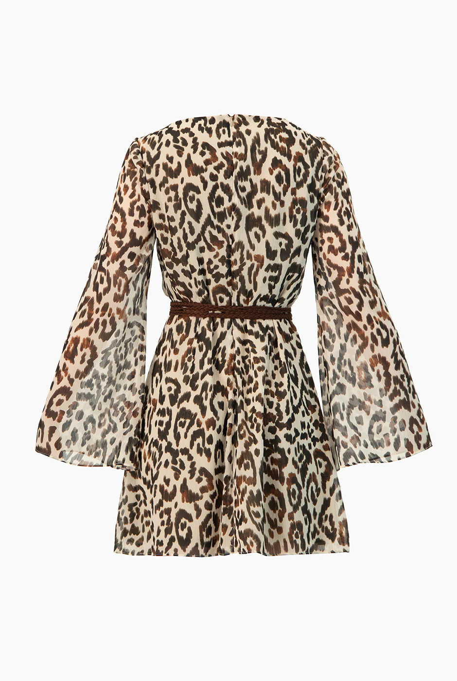 Vestido corto cinta en cintura - Image 8