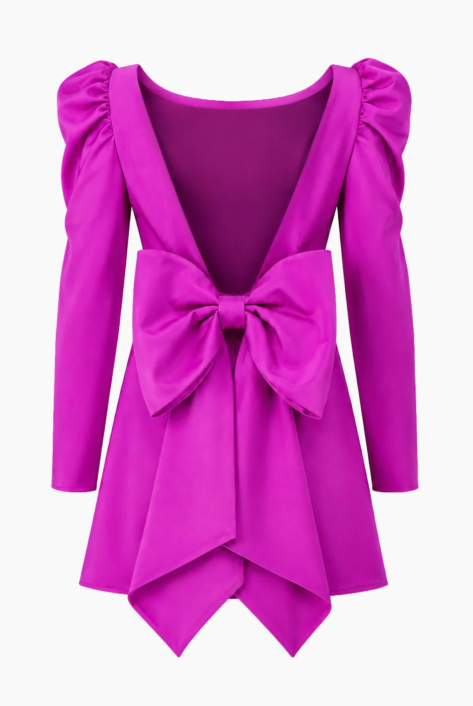Vestido corto con moño - Image 7