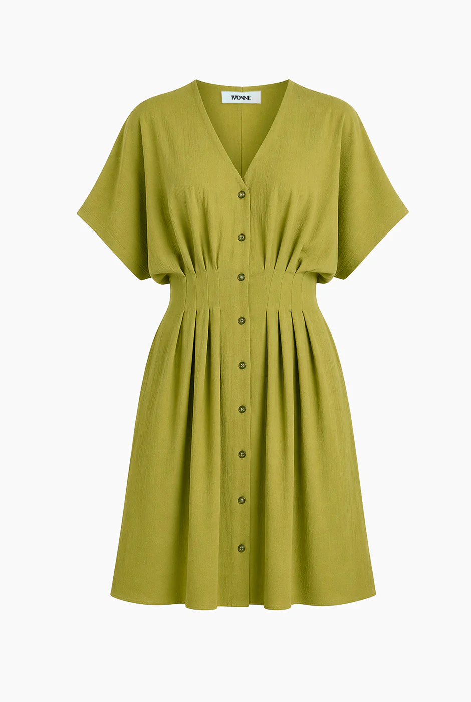 Vestido corto de escote en V - Image 5