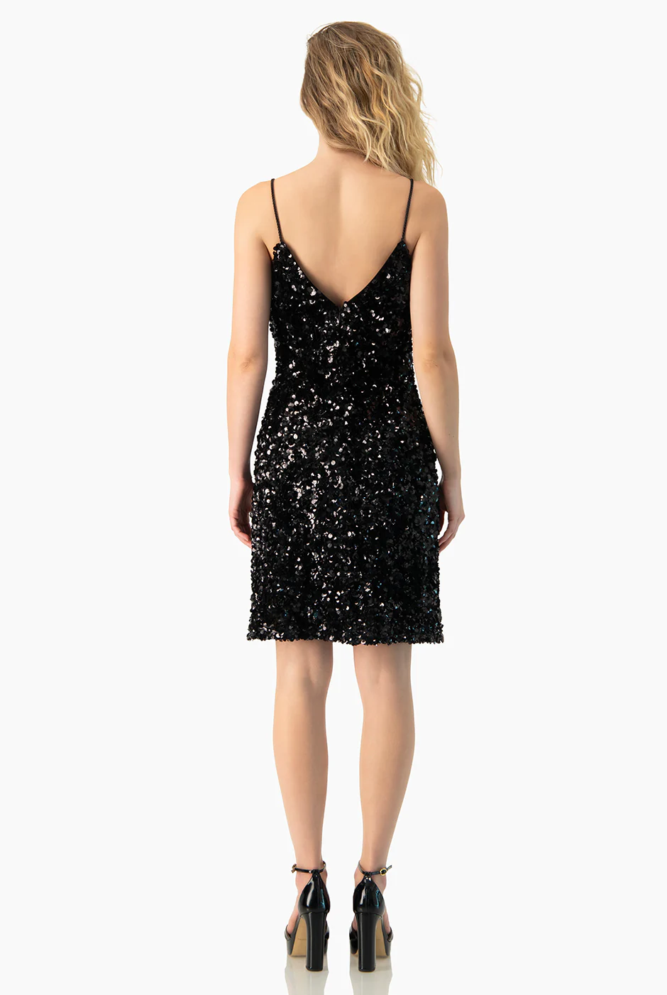 Vestido corto lentejuelas - Image 2