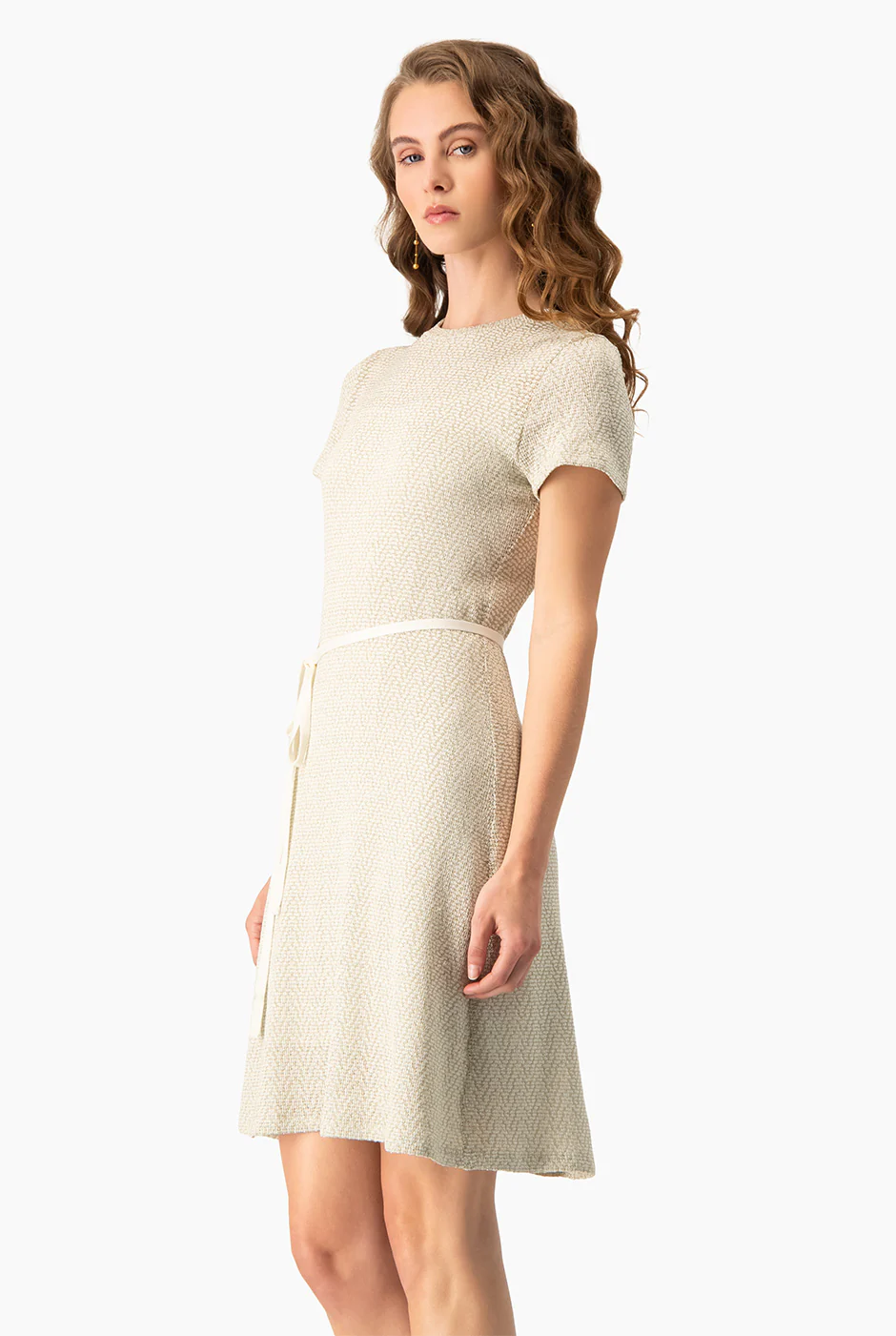 Vestido corto tejido - Image 4