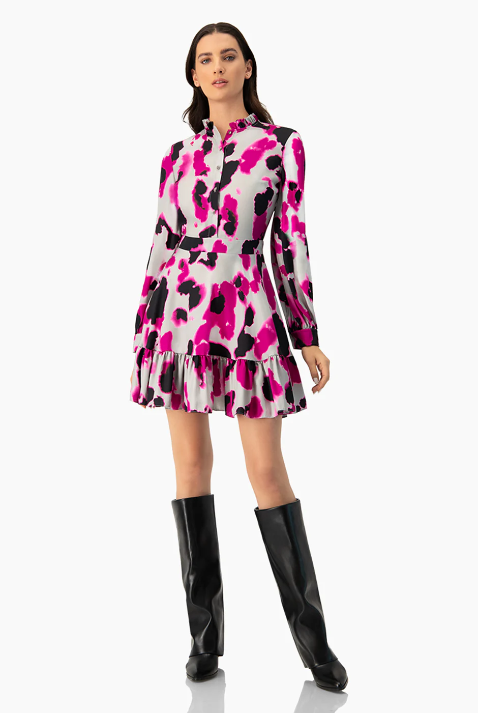 Vestido estampado corto - Image 3