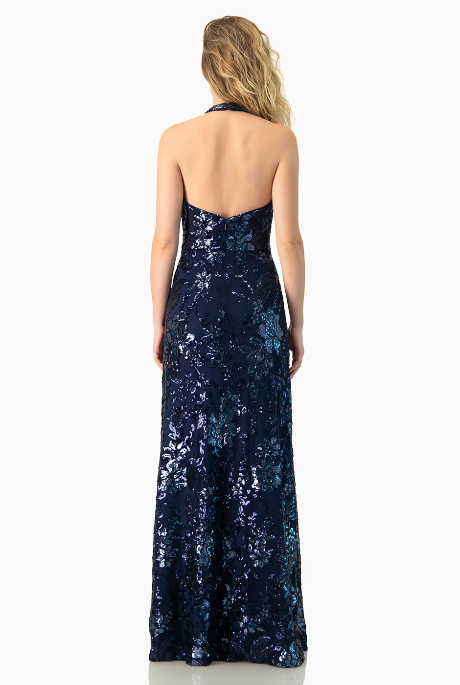 Vestido halter lentejuelas - Image 2