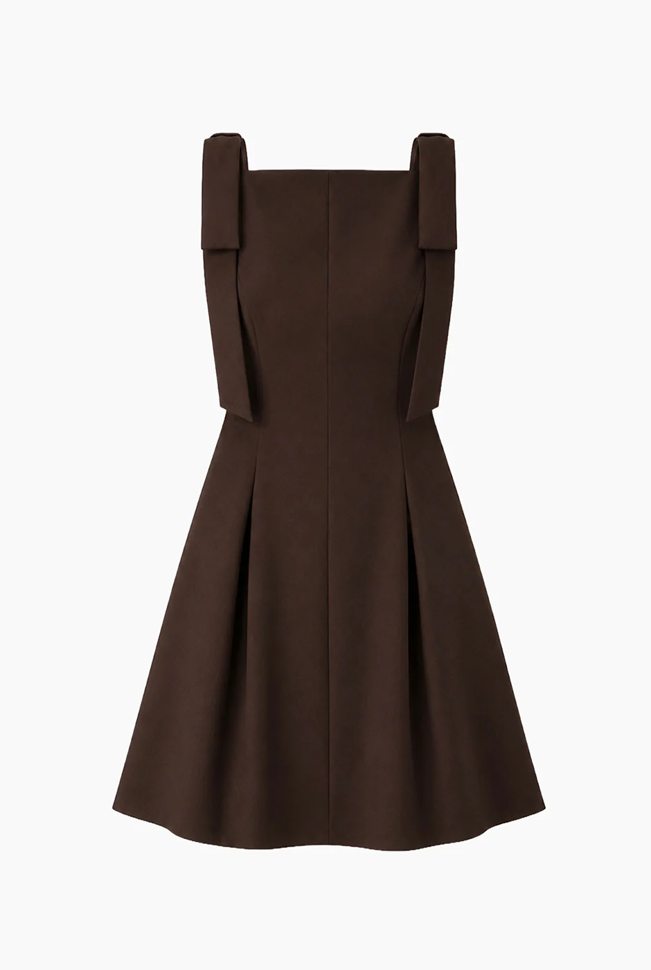 Vestido Ivonne corto cafe - Image 6