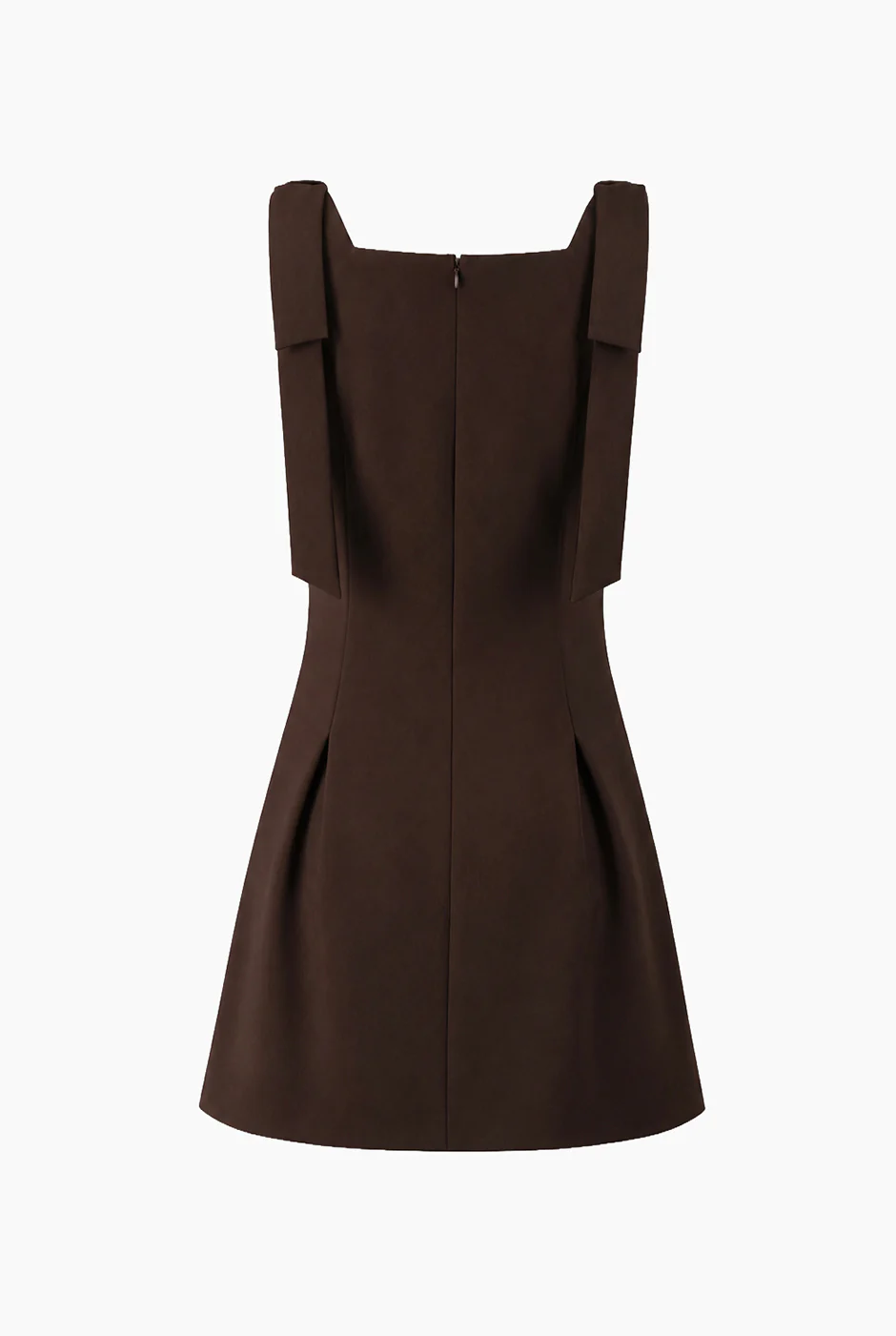Vestido Ivonne corto cafe - Image 7