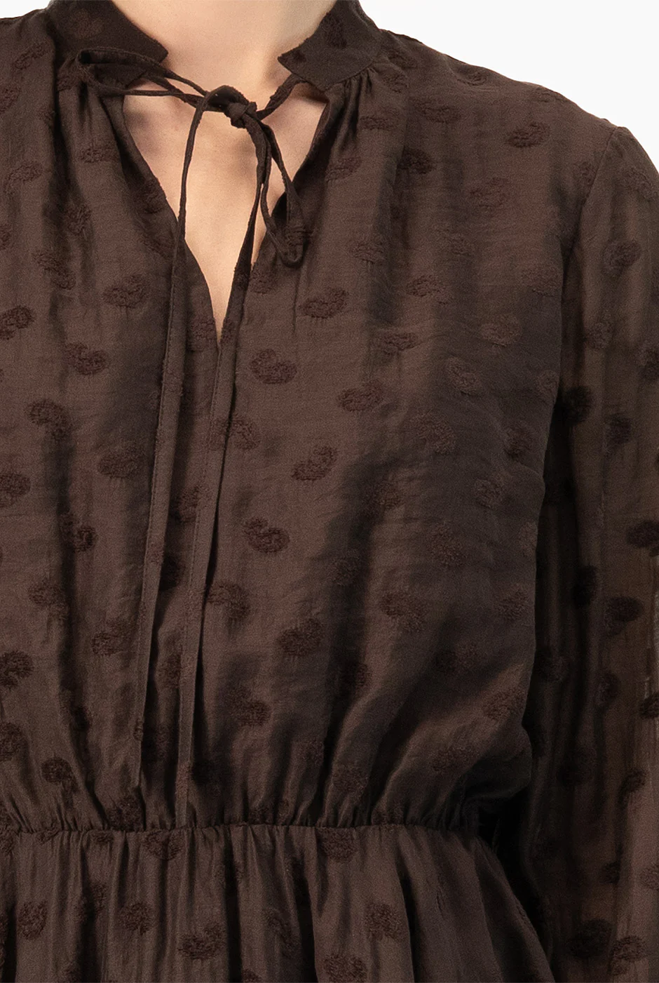 Vestido Ivonne corto escote V - Image 5