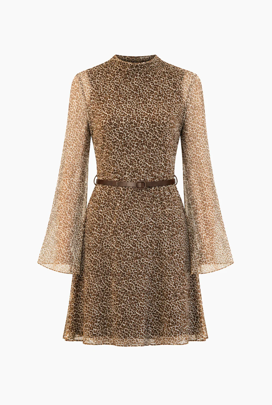 Vestido Ivonne corto manga campana - Image 6