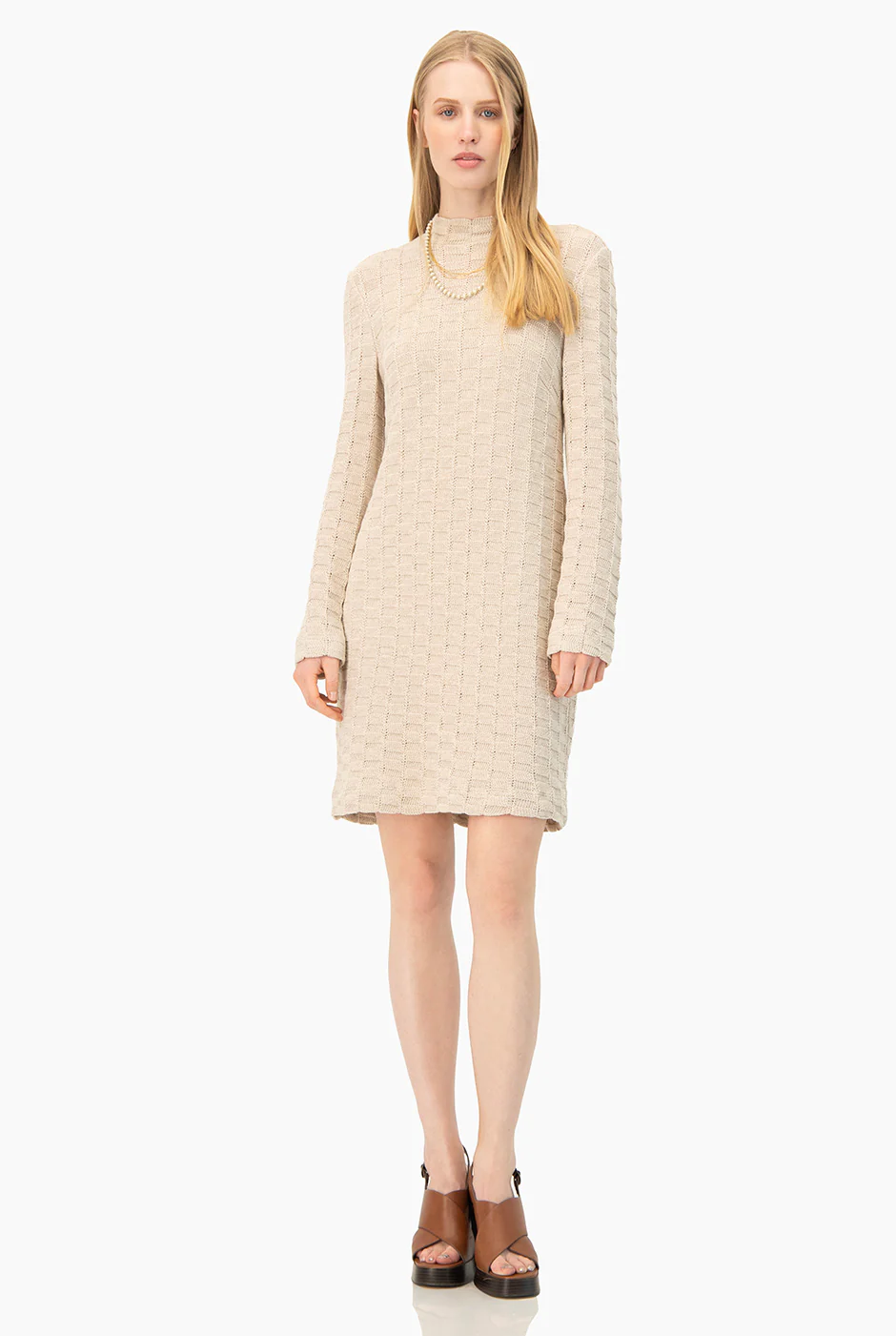 Vestido Ivonne corto tejido - Image 4