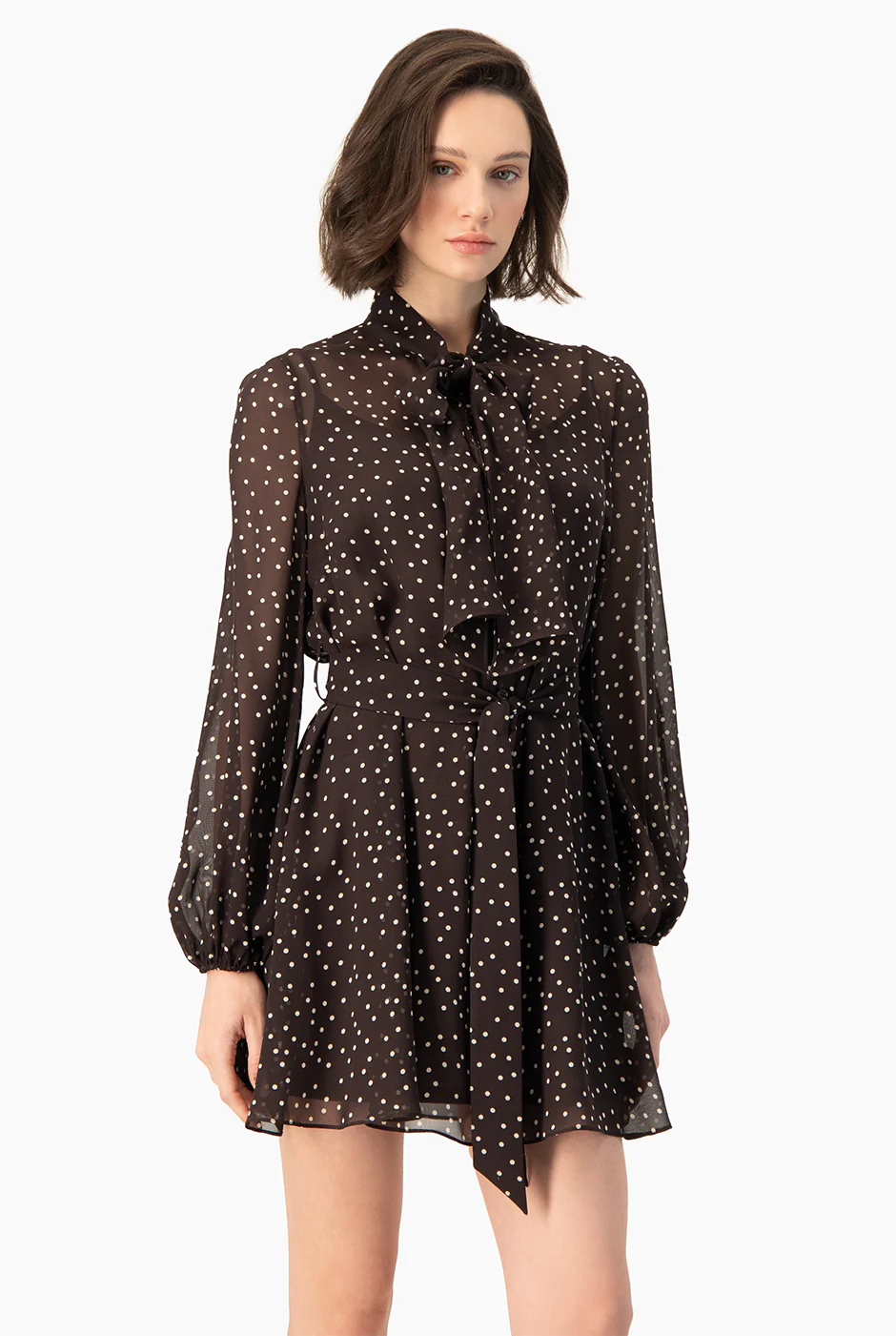 Vestido Ivonne de lunares