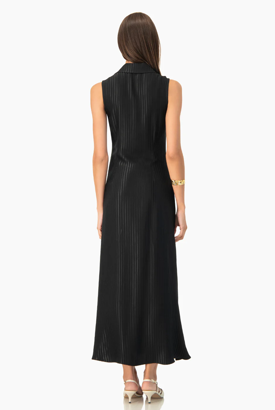 Vestido Ivonne largo escote V - Image 2