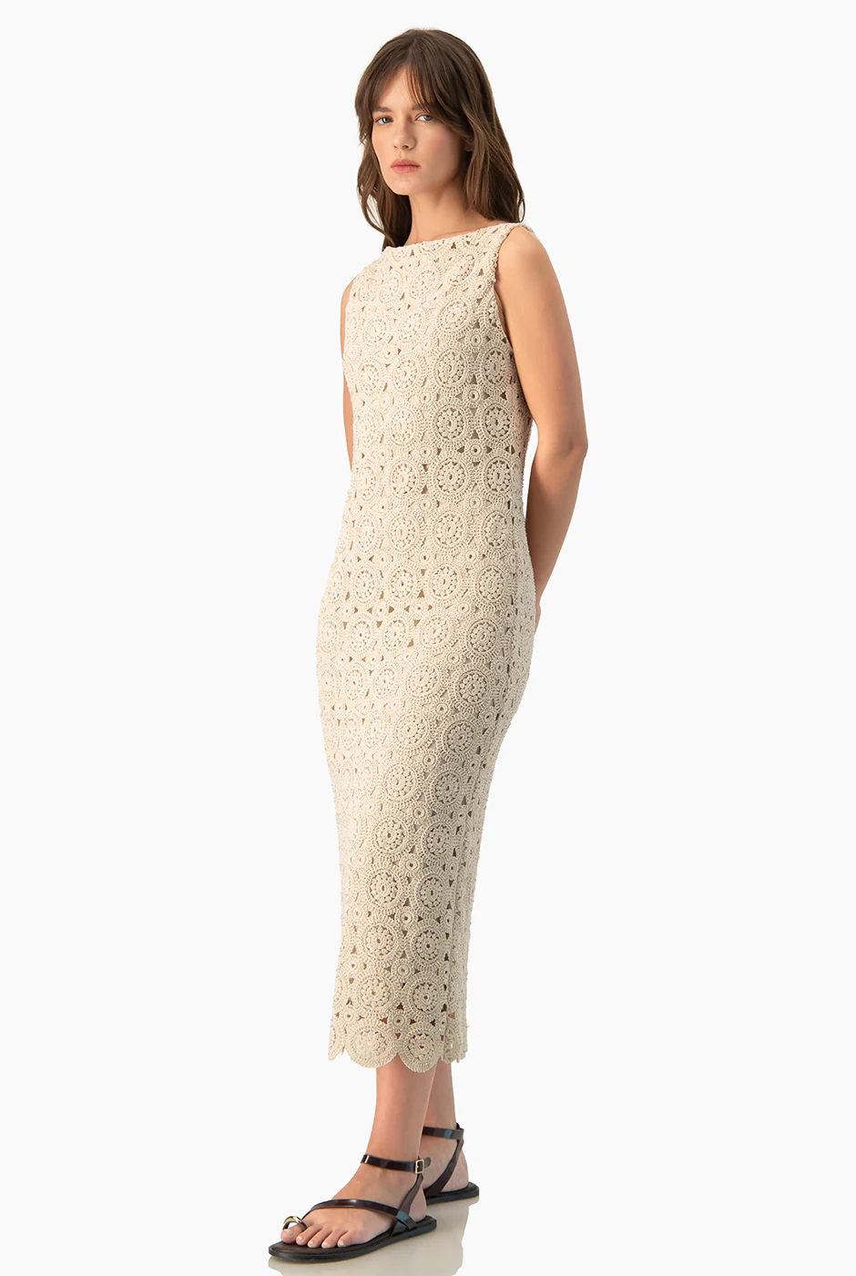 Vestido Ivonne tejido sin mangas - Image 3