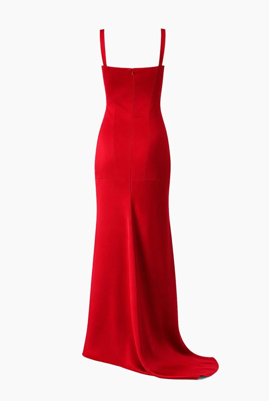 Vestido largo Couture rojo - Image 6