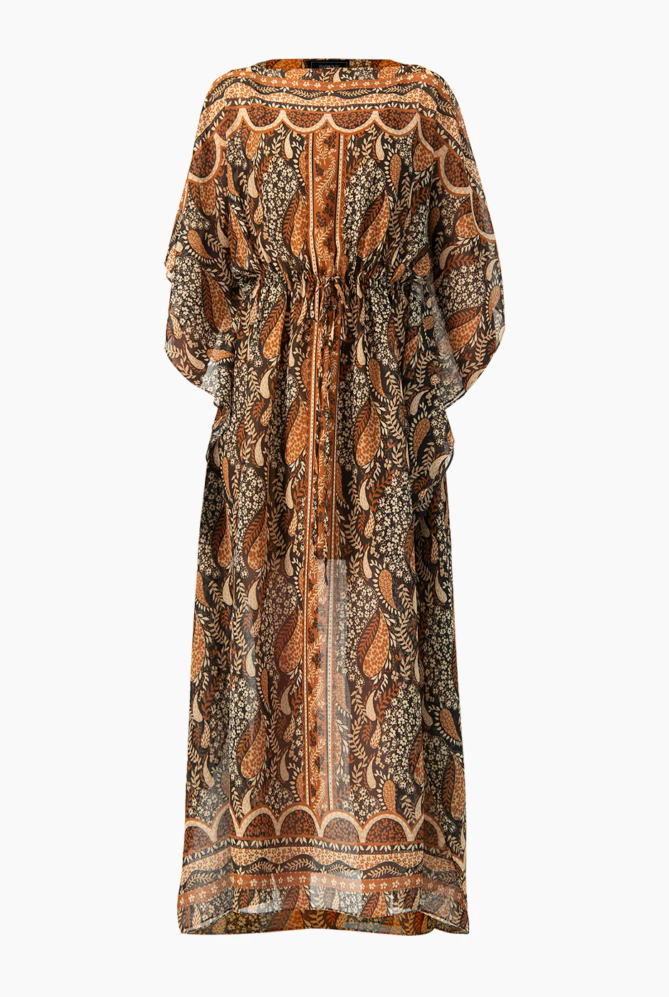 Vestido largo manga tipo murcielago - Image 5