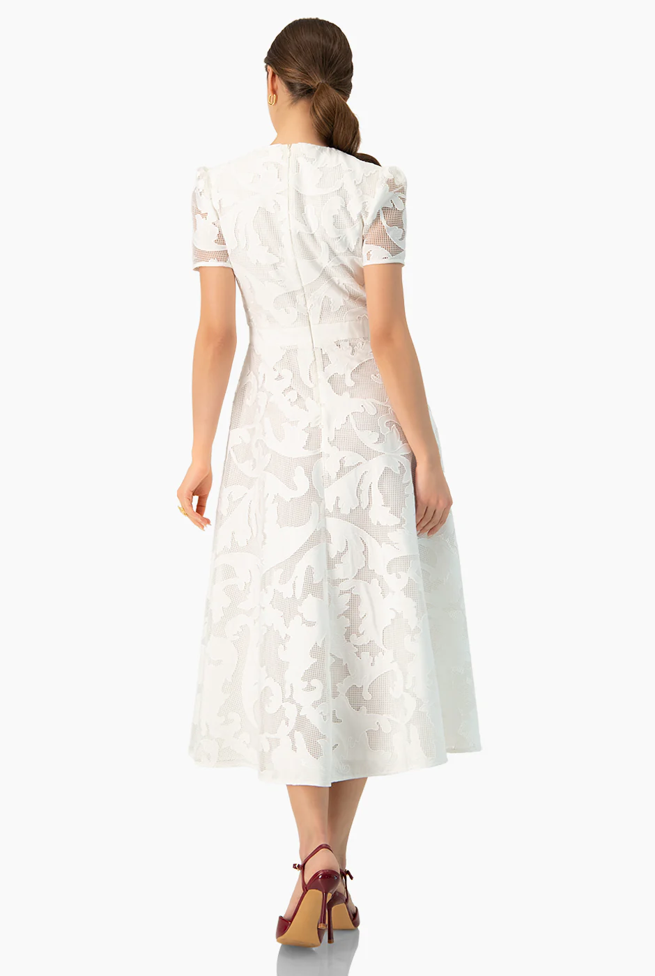 Vestido linea A blanco - Image 2