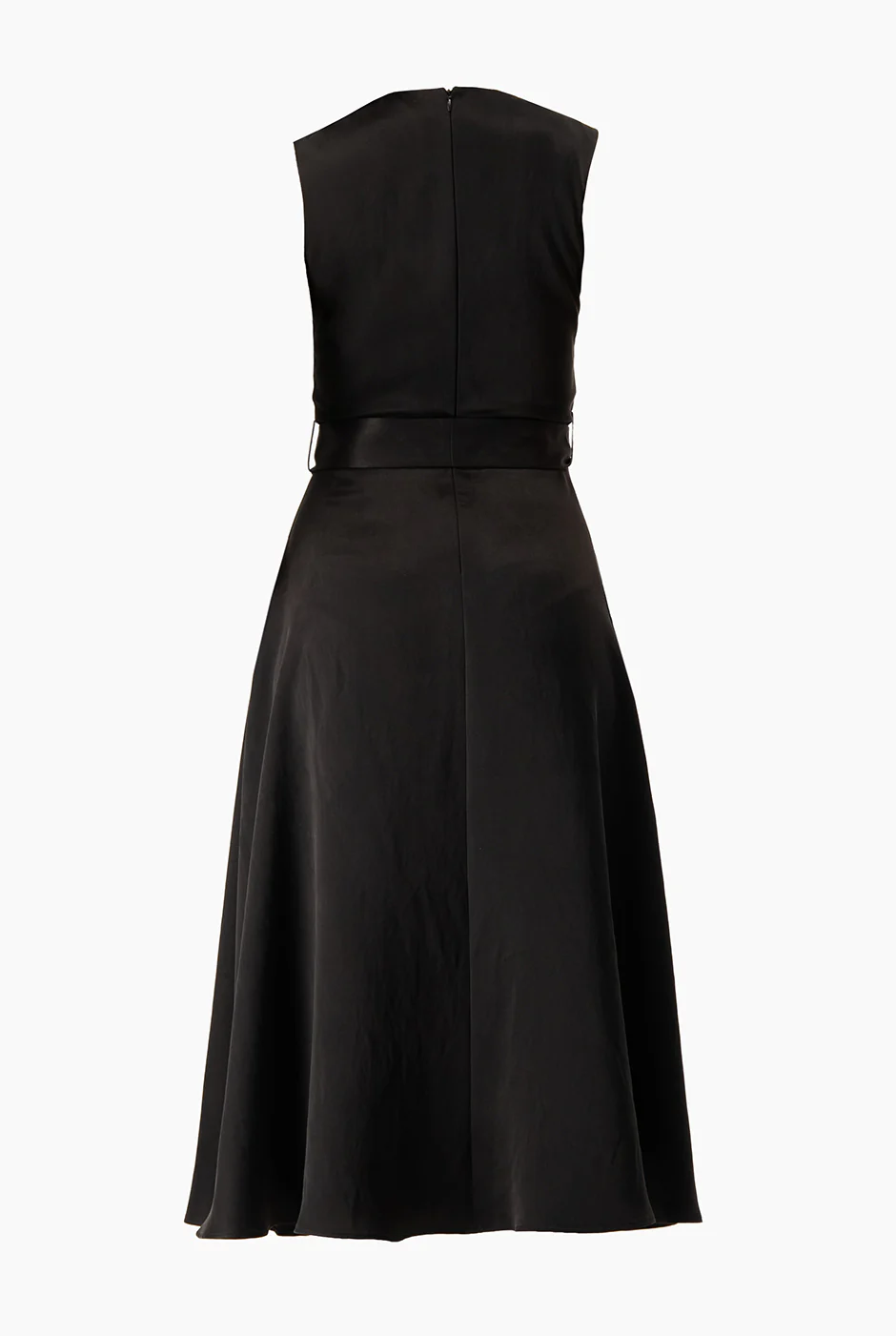 Vestido linea A en color negro - Image 8